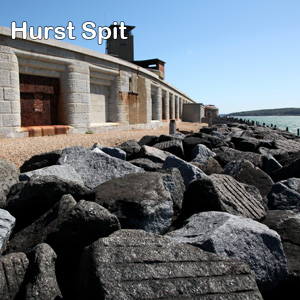 Logo for Hurst Spit - part of the Coastal Trail